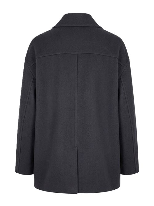 Cappotto caban blu navy ALBERTO BIANI | PP800W0003981